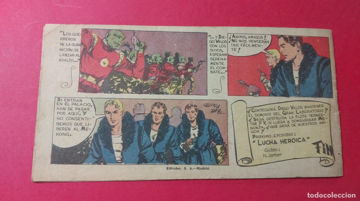 Tebeos: Diego Valor N&ordm; 48 Ediciones Cid 1954 - Foto 2
