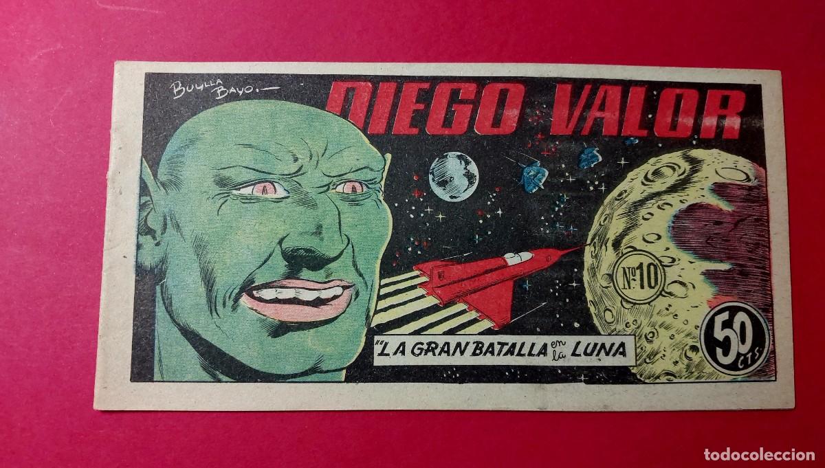 Tebeos: Diego Valor N&ordm; 10 Ediciones Cid 1954 - Foto 1