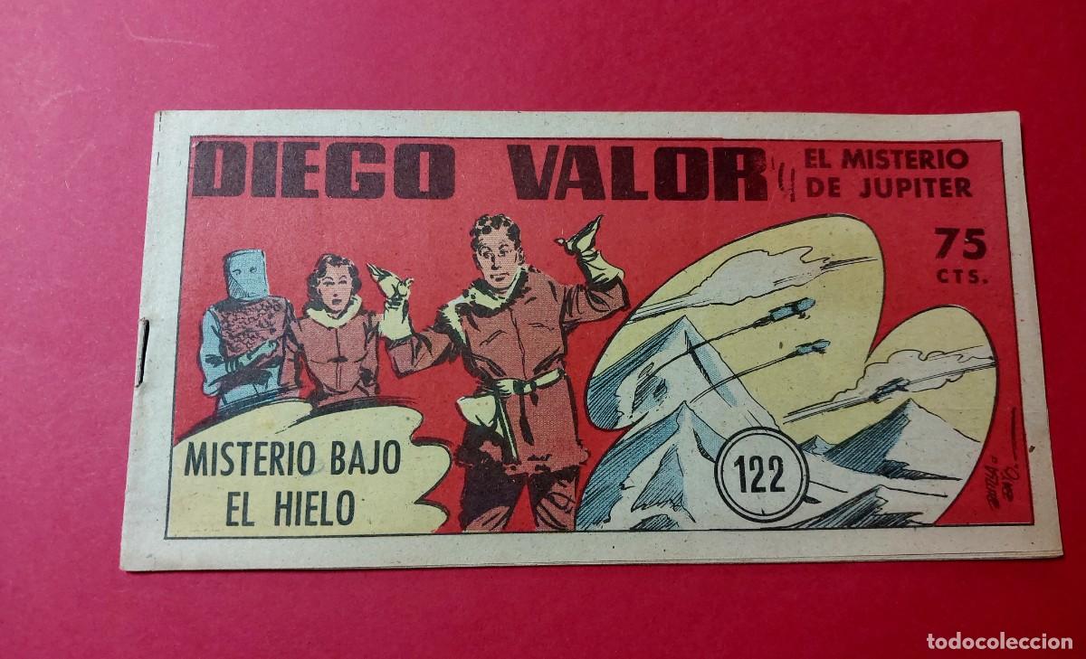 Tebeos: Diego Valor N&ordm; 122 Ediciones Cid 1954 - Foto 1