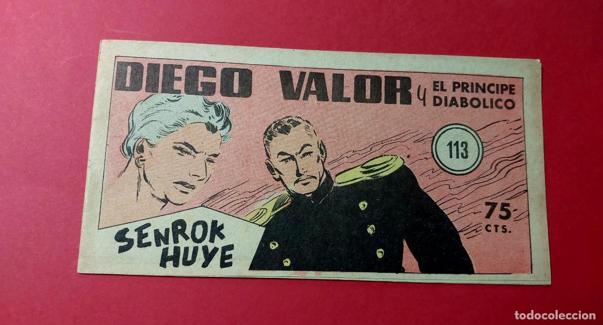 Tebeos: Diego Valor N&ordm; 113 Ediciones Cid 1954 - Foto 1
