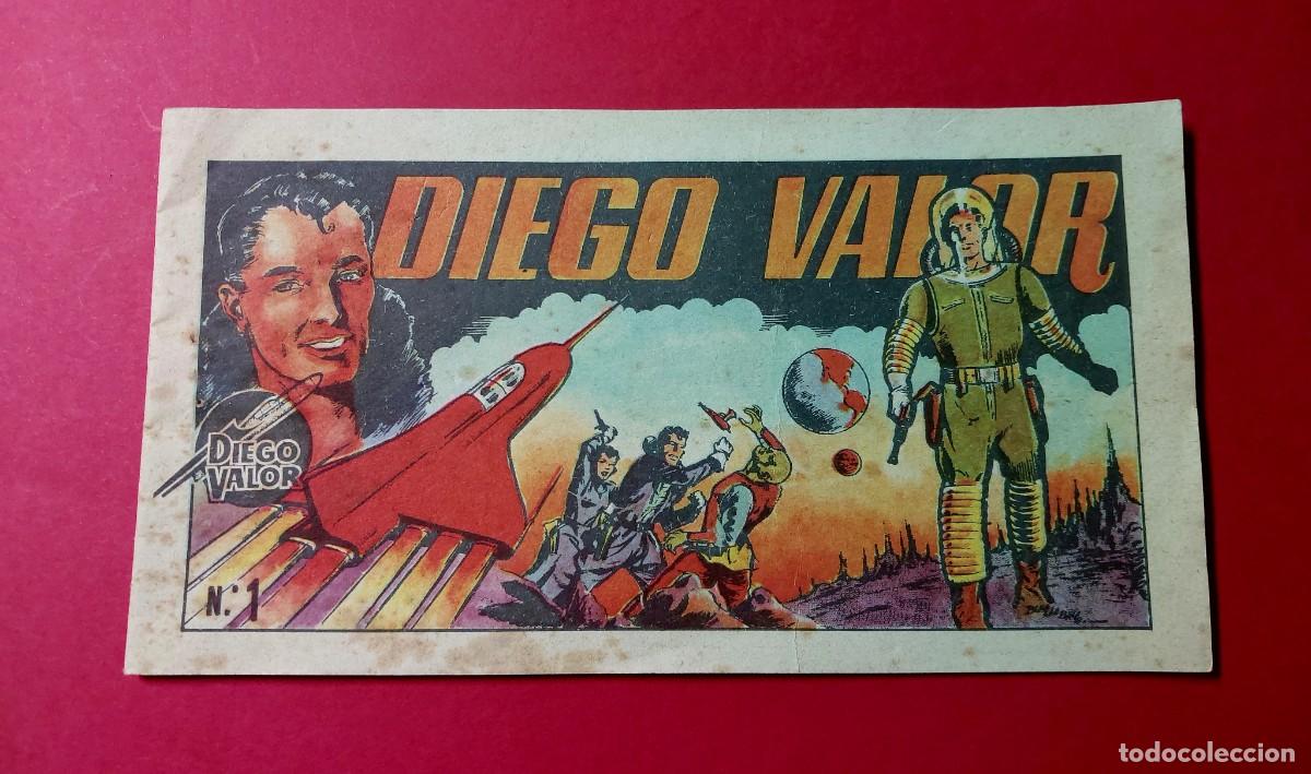 Tebeos: Diego Valor N&ordm; 1 Suplemento de Primeras Noticias - Foto 1