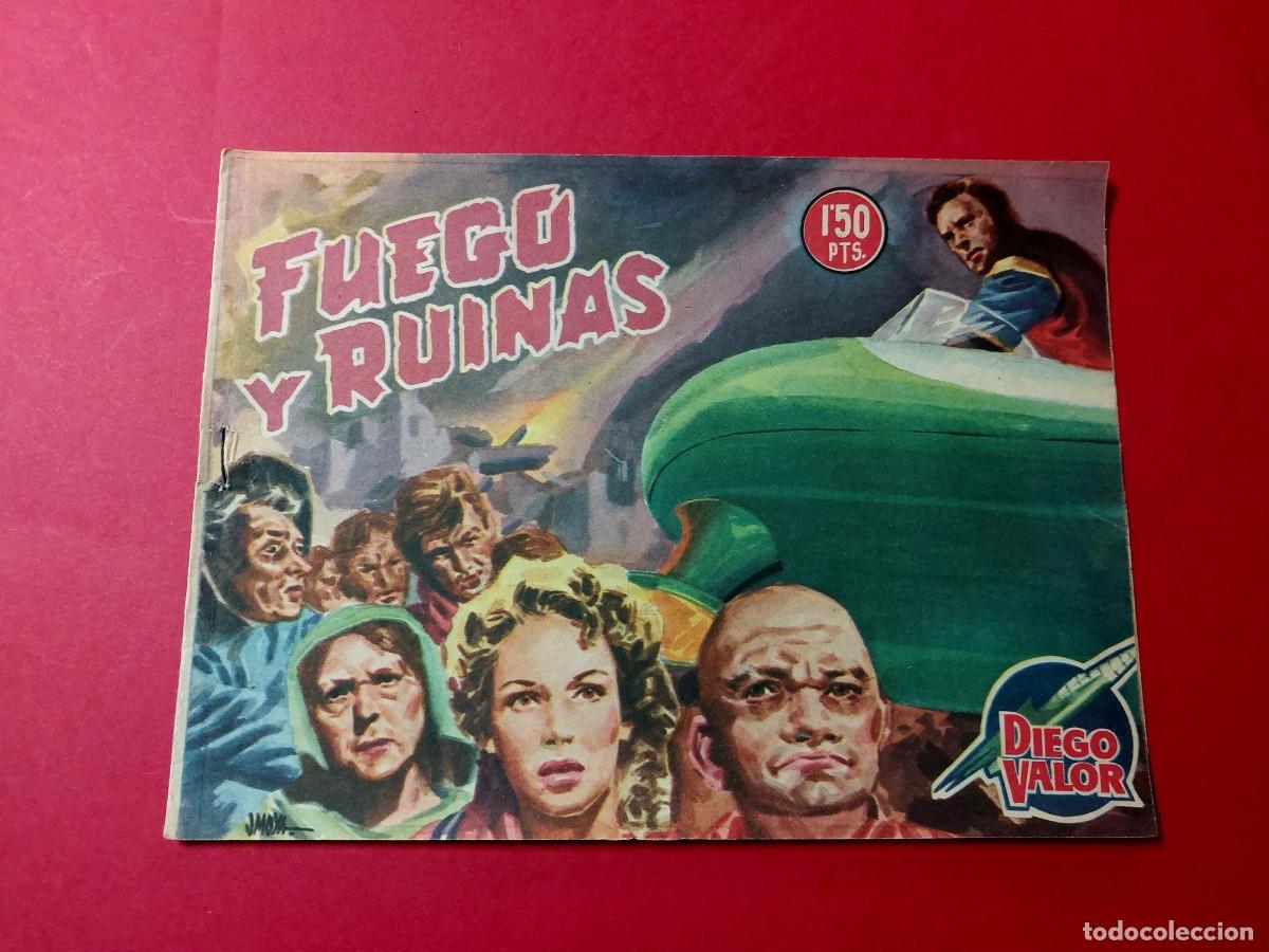 Tebeos: Diego Valor N&ordm; 36 Ediciones Cid 1958 - Foto 1