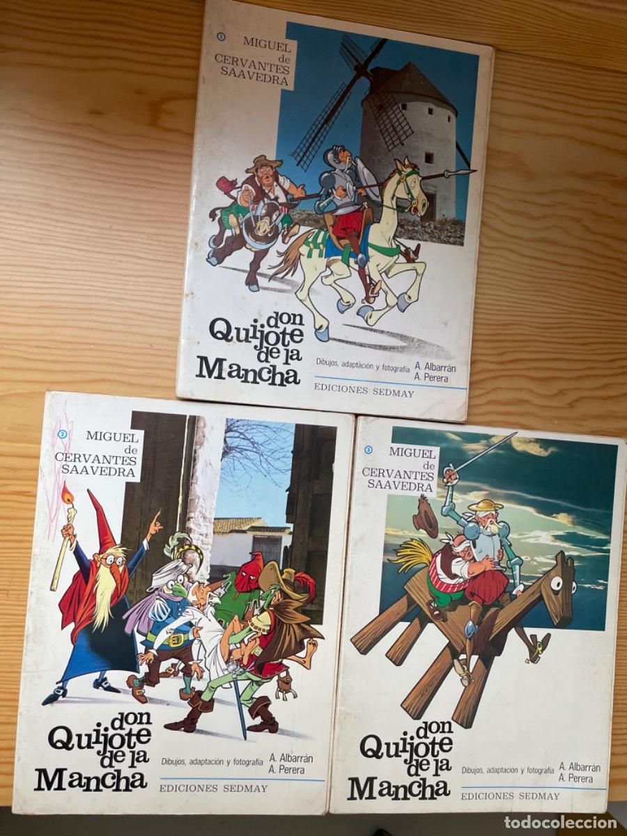 Tebeos: Don Quijote de la Mancha - colecci&oacute;n completa 3 n&uacute;meros - Foto 1
