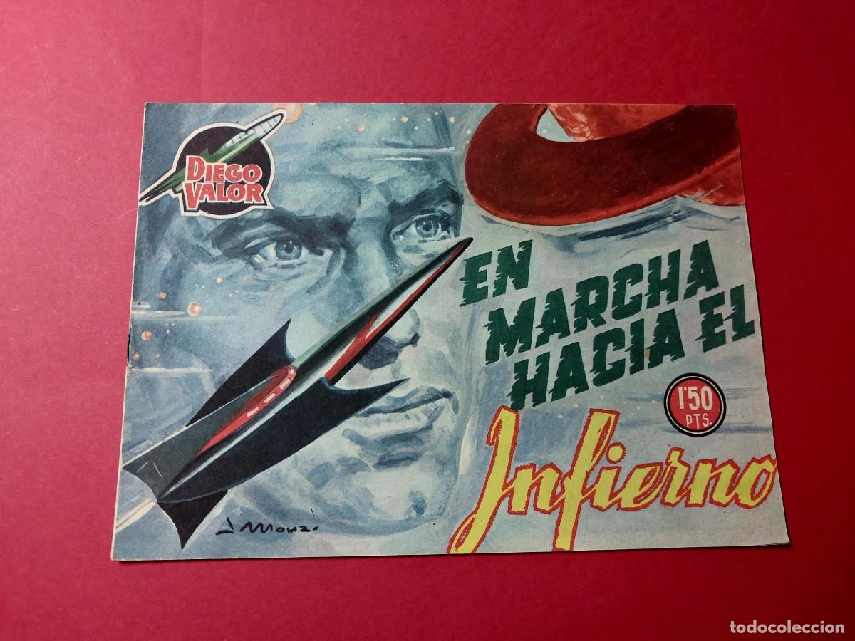Tebeos: Diego Valor N&ordm; 12 Ediciones Cid 1958 - Foto 1