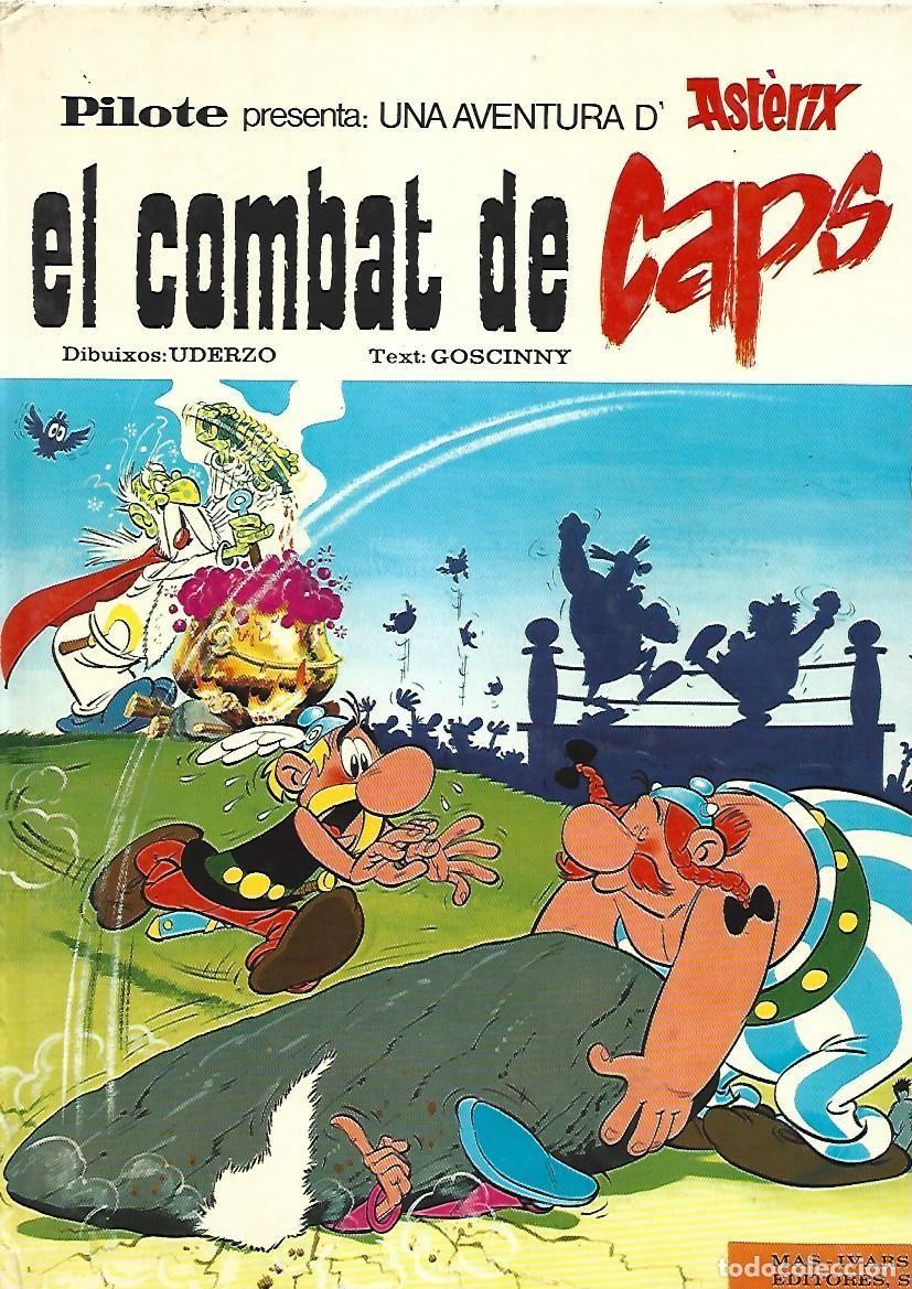 Tebeos: Asterix: el combat de caps, 1976, Mas-Ivars, muy buen estado - Foto 1