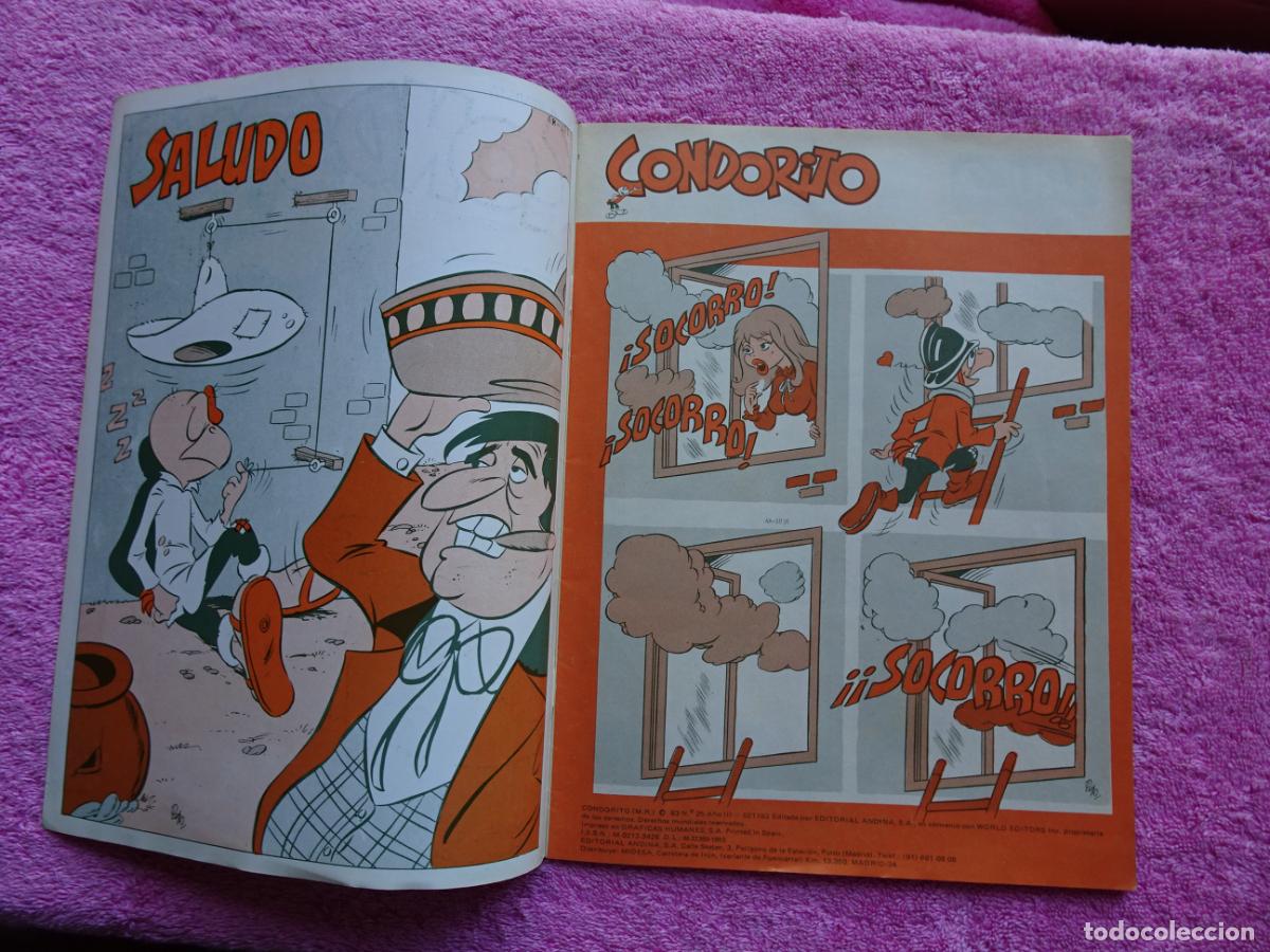 Tebeos: condorito 25 editorial andina 1983 - Foto 2