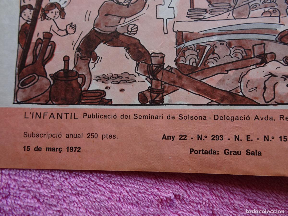Tebeos: infantil 155 publicaci&oacute; del seminari de solsona 1972 linfantil - Foto 3