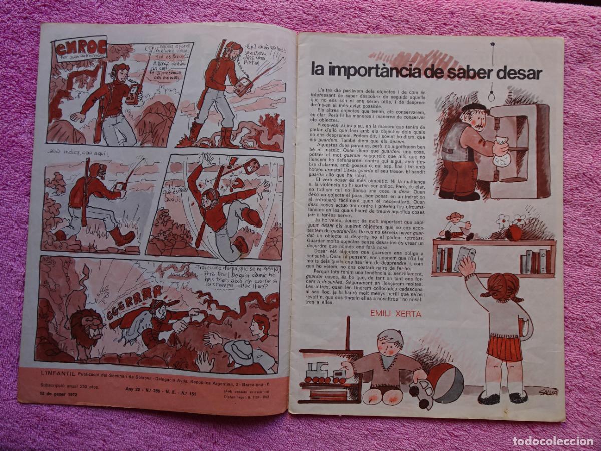 Tebeos: infantil 151 publicaci&oacute; del seminari de solsona 1972 linfantil - Foto 2