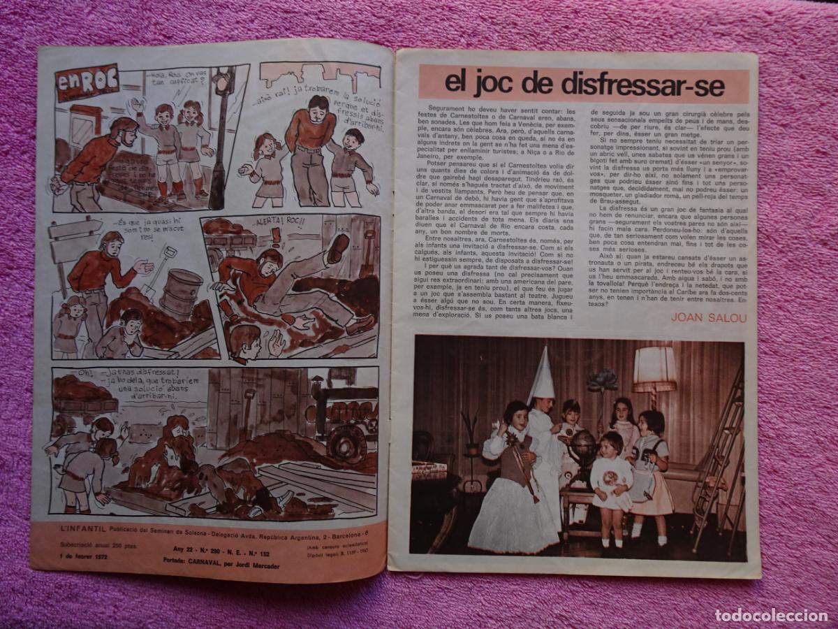 Tebeos: infantil 152 publicaci&oacute; del seminari de solsona 1972 linfantil - Foto 2