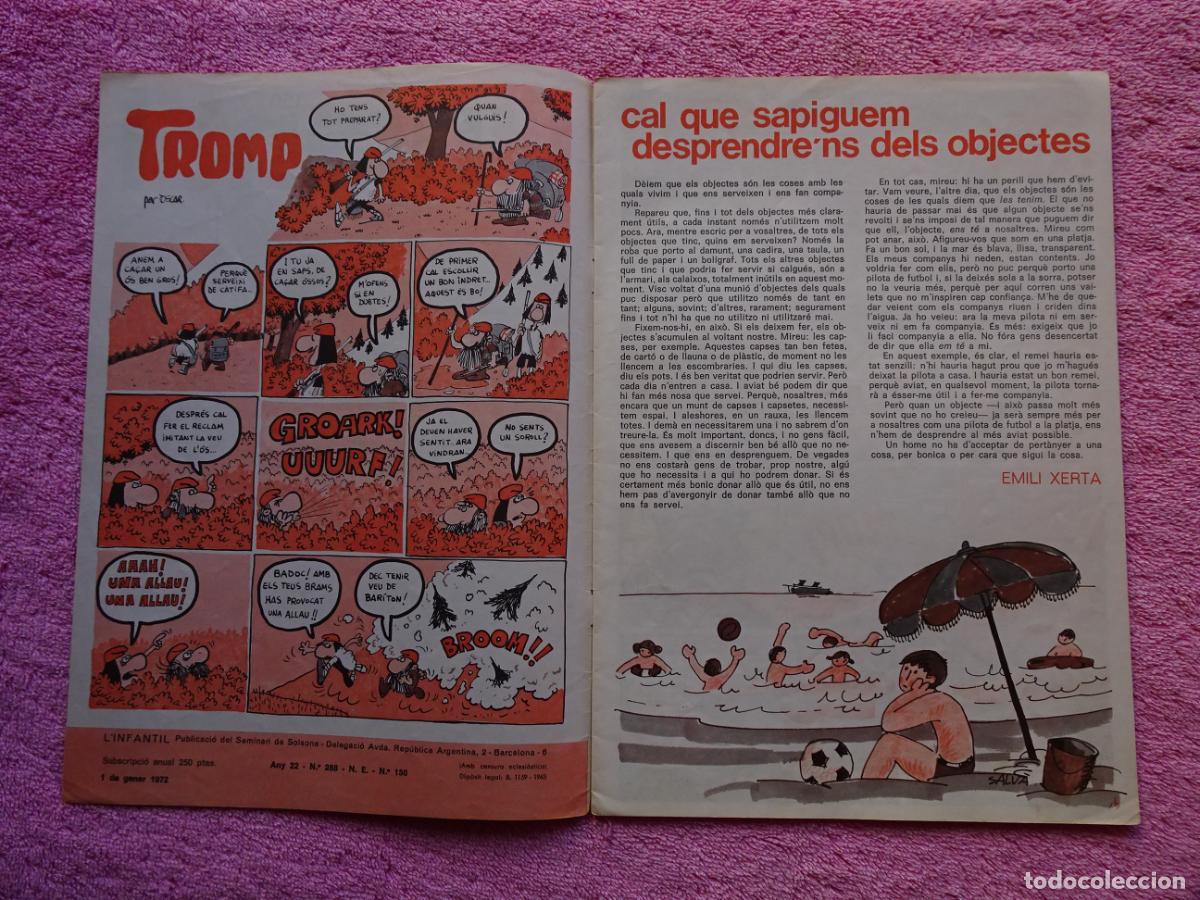 Tebeos: infantil 150 publicaci&oacute; del seminari de solsona 1972 linfantil - Foto 2