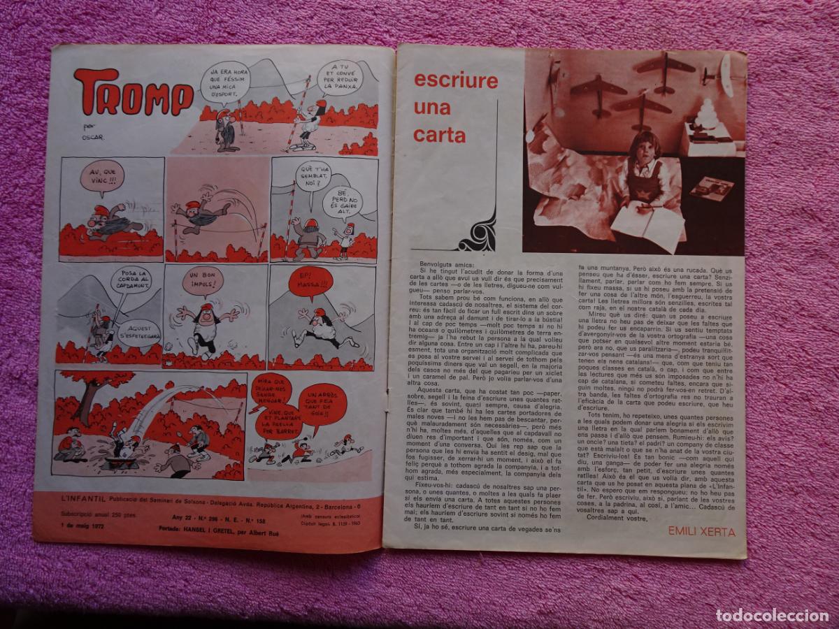 Tebeos: infantil 158 publicaci&oacute; del seminari de solsona 1972 linfantil - Foto 2