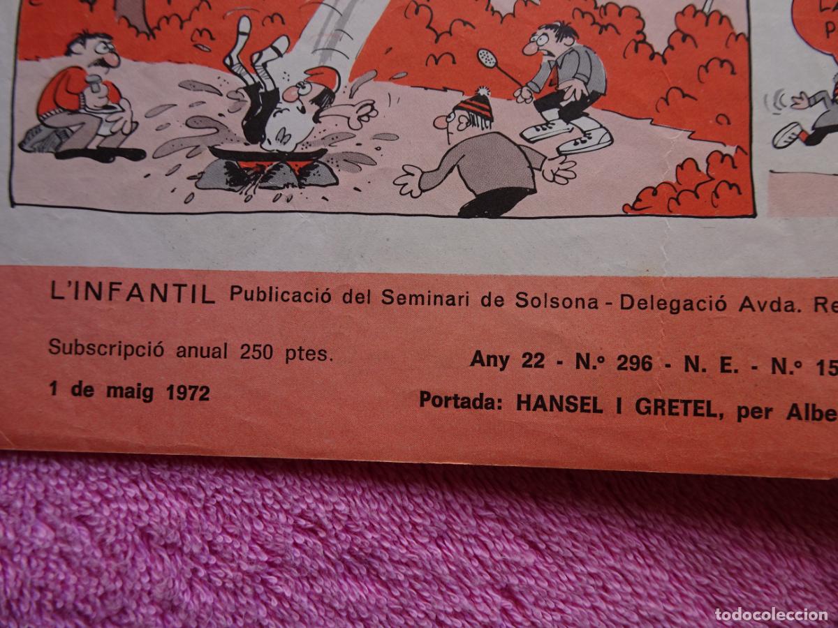 Tebeos: infantil 158 publicaci&oacute; del seminari de solsona 1972 linfantil - Foto 3
