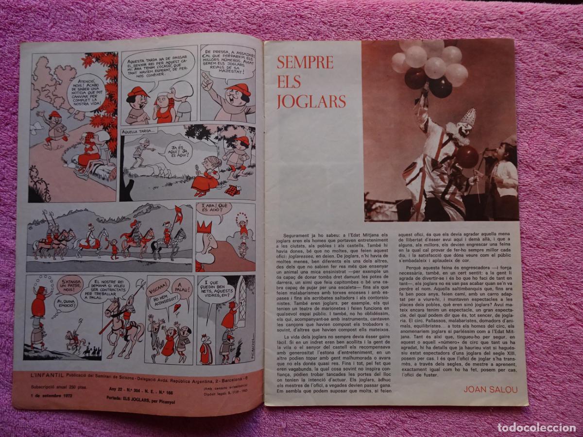 Tebeos: infantil 166 publicaci&oacute; del seminari de solsona 1972 linfantil - Foto 2