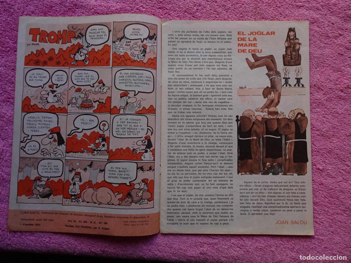 Tebeos: infantil 168 publicaci&oacute; del seminari de solsona 1972 linfantil - Foto 2
