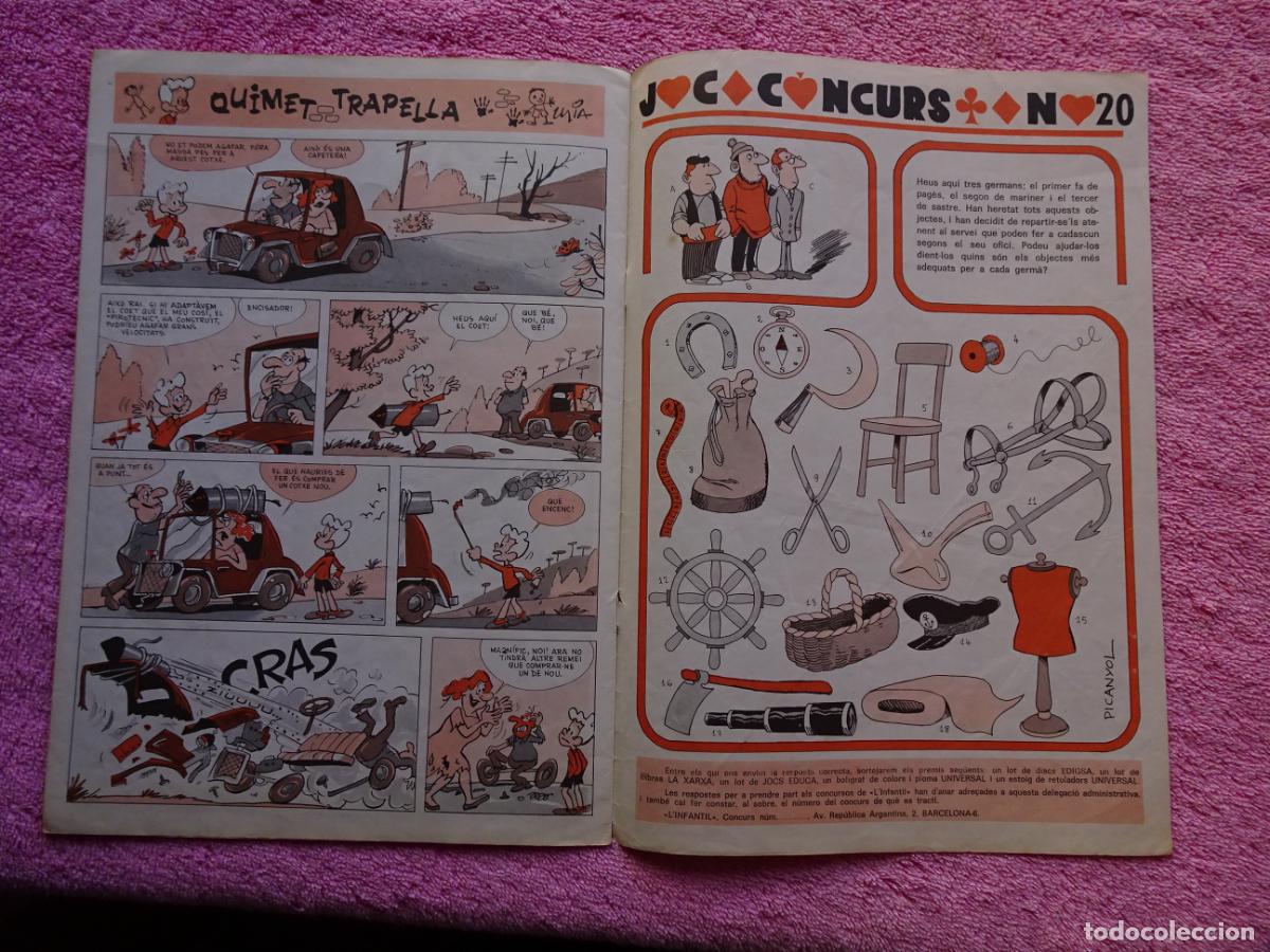 Tebeos: infantil 168 publicaci&oacute; del seminari de solsona 1972 linfantil - Foto 6