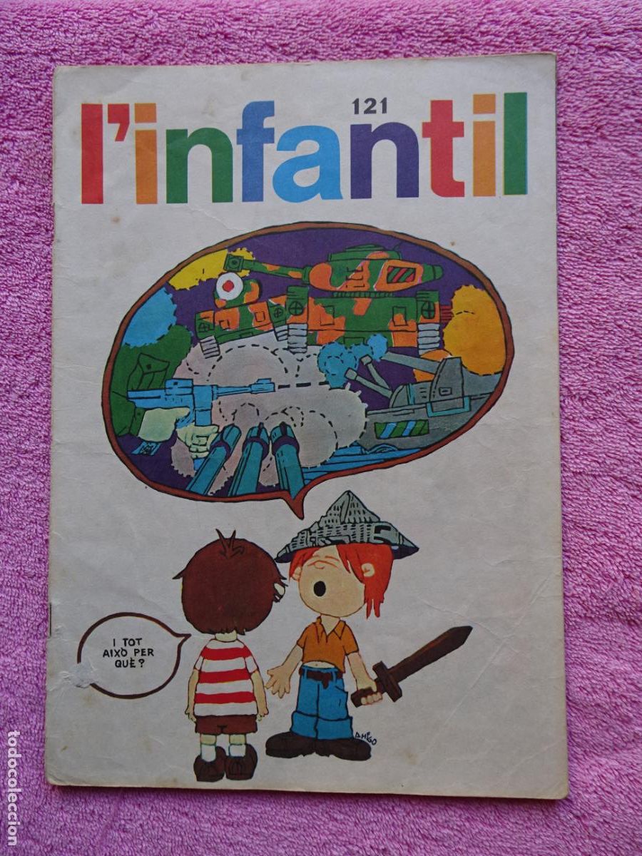 Tebeos: infantil 121 publicaci&oacute; del seminari de solsona 1970 linfantil - Foto 1