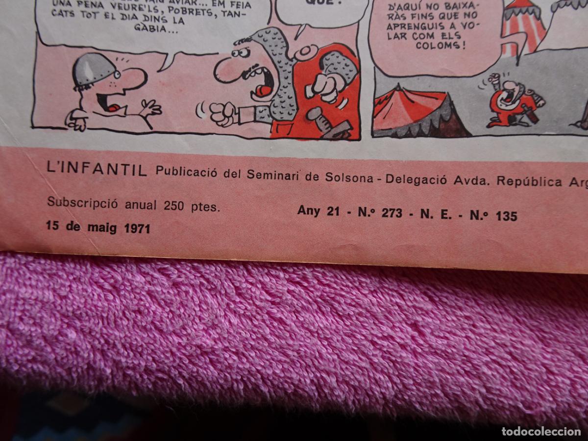 Tebeos: infantil 135 publicaci&oacute; del seminari de solsona 1971 linfantil - Foto 3