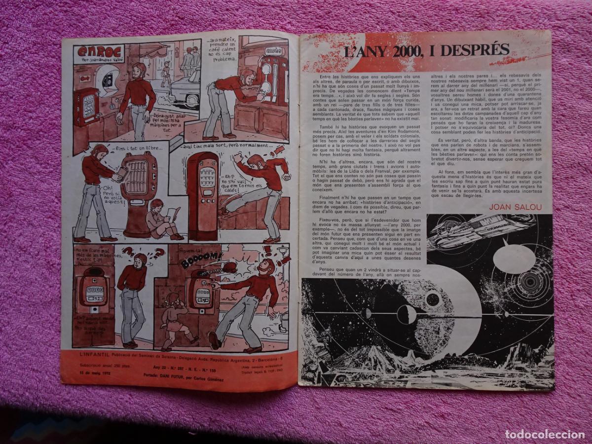 Tebeos: infantil 159 publicaci&oacute; del seminari de solsona 1972 linfantil - Foto 2