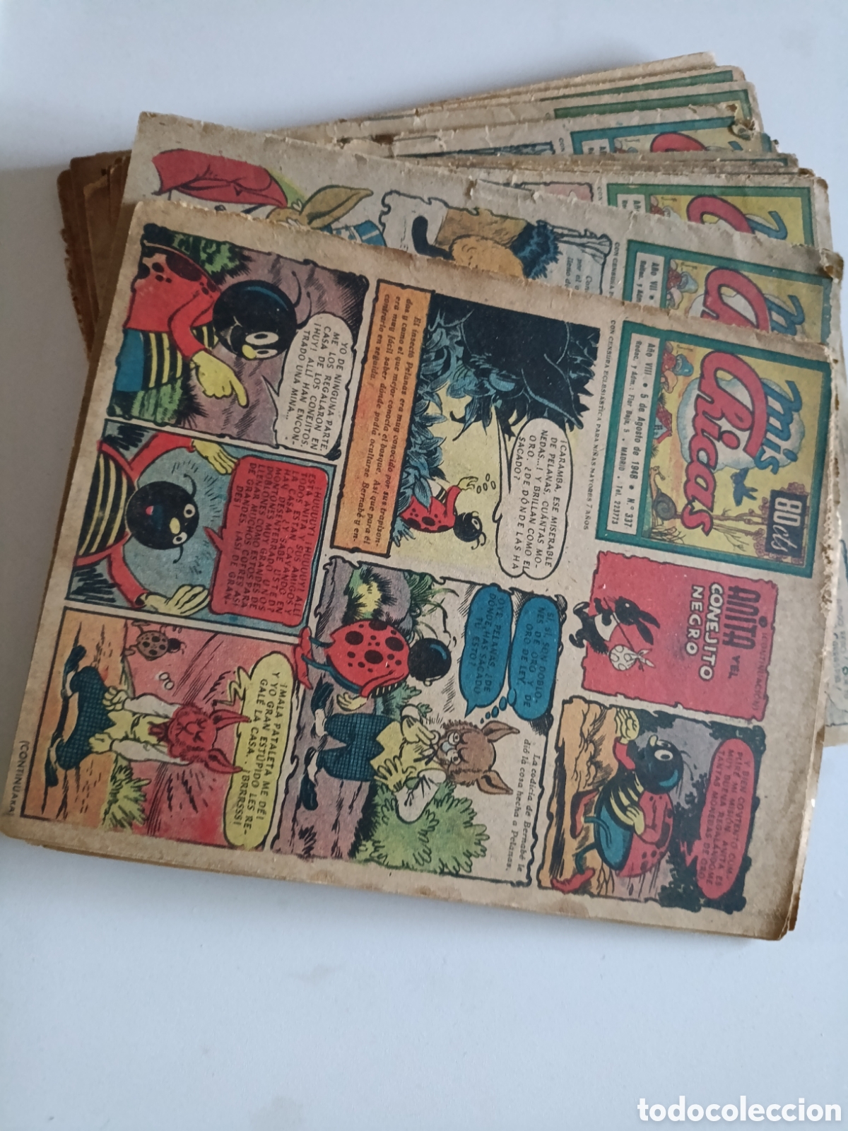Tebeos: Lote de 11 Mis Chicas a&ntilde;o 1946 - Foto 4