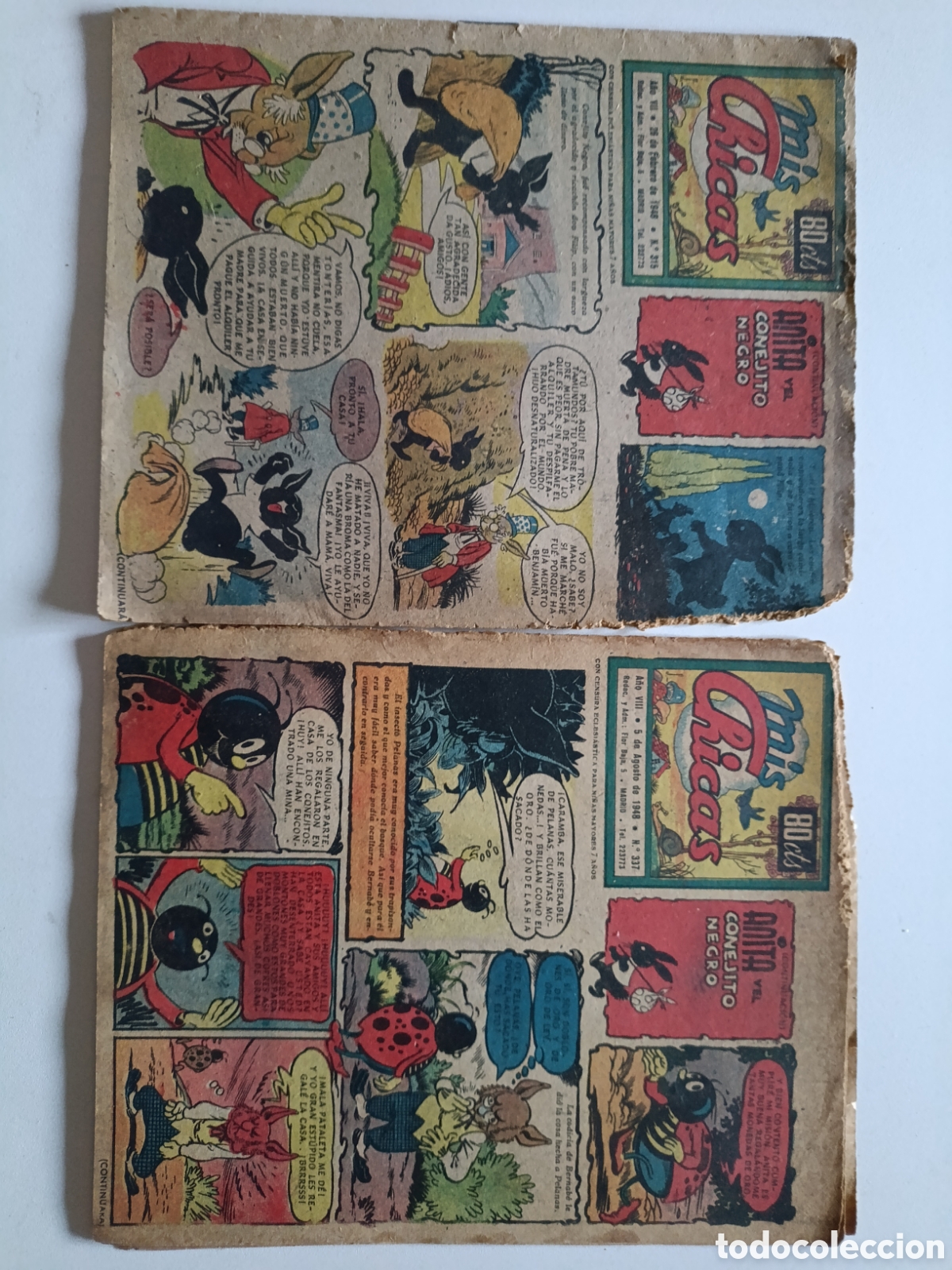 Tebeos: Lote de 11 Mis Chicas a&ntilde;o 1946 - Foto 5