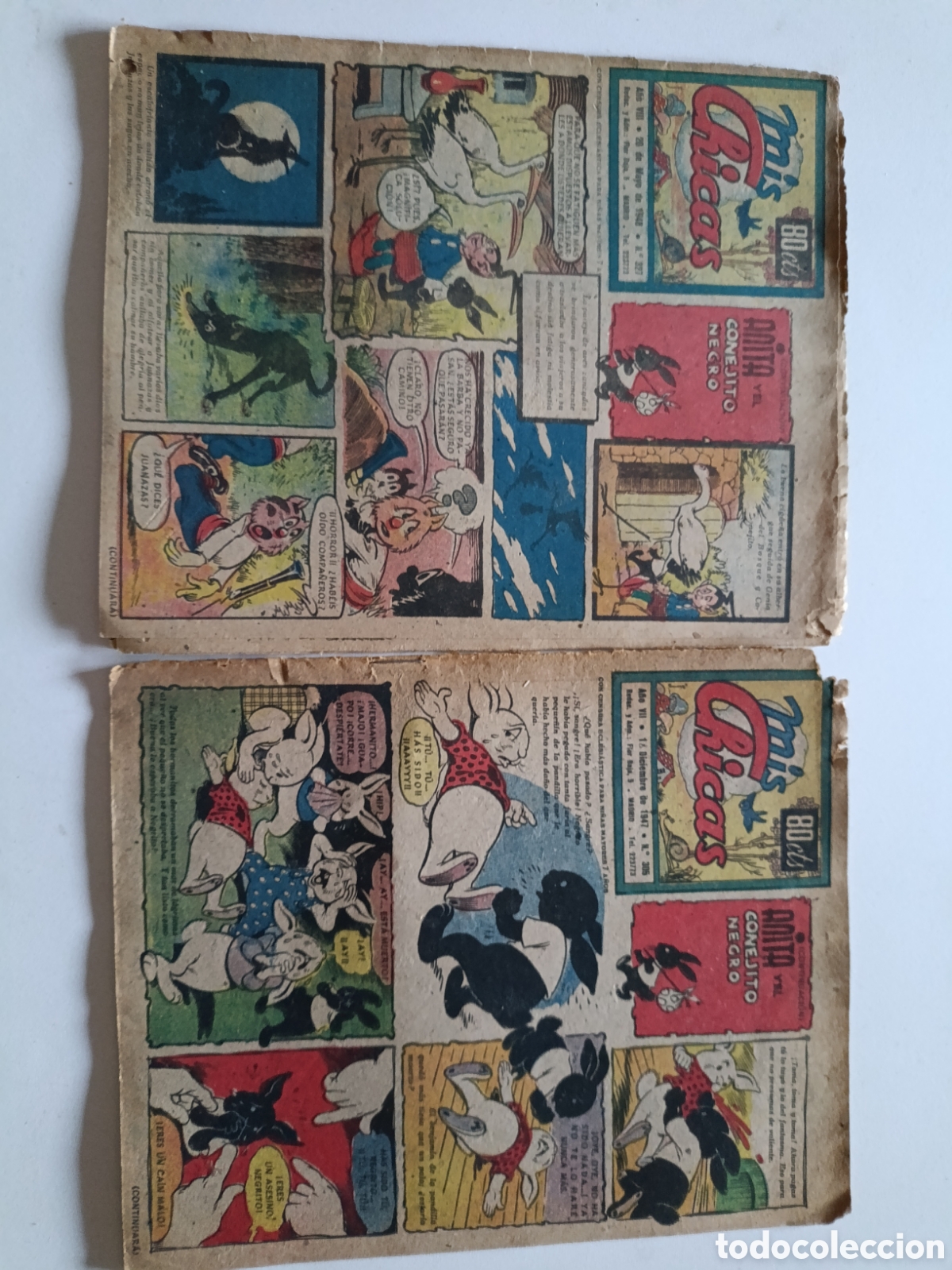 Tebeos: Lote de 11 Mis Chicas a&ntilde;o 1946 - Foto 7