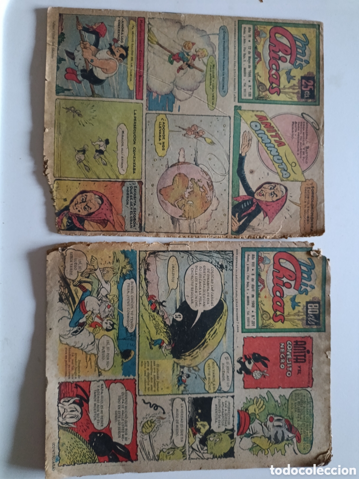 Tebeos: Lote de 11 Mis Chicas a&ntilde;o 1946 - Foto 8