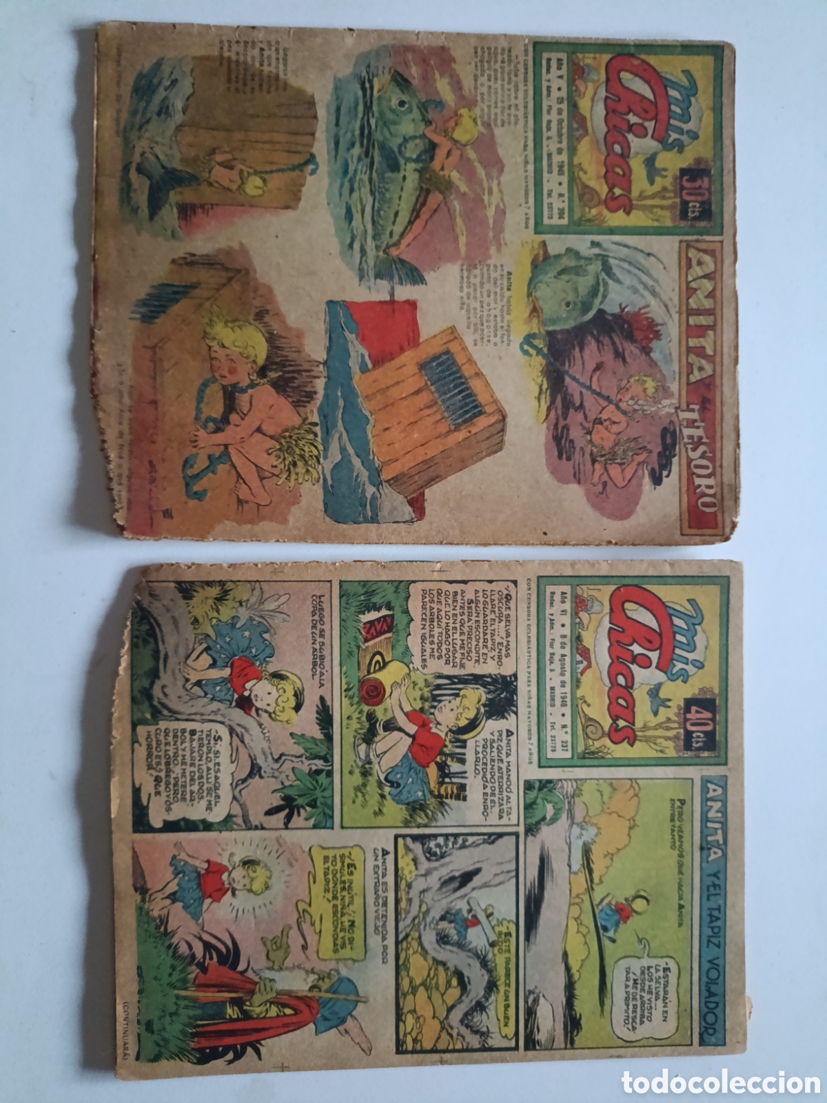 Tebeos: Lote de 11 Mis Chicas a&ntilde;o 1946 - Foto 9