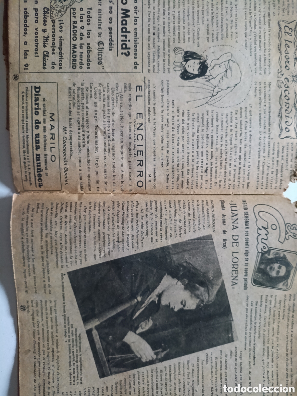Tebeos: Lote de 11 Mis Chicas a&ntilde;o 1946 - Foto 13