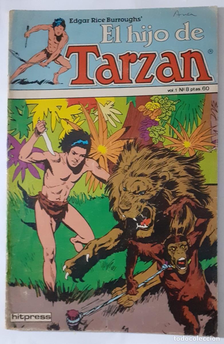 Comics: EL HIJO DE TARZ&Aacute;N-HITPRESS- N&ordm; 8 -CHARLIE EN PELIGRO-FEITO-PUEYO-1981-CORRECTO-DIF&Iacute;CIL-LEA-VEA-0524