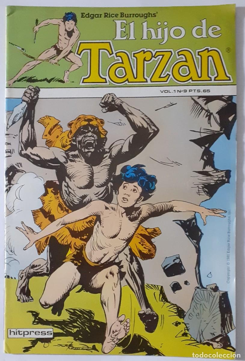 Comics: EL HIJO DE TARZ&Aacute;N-HIPRESS- N&ordm; 9 -UN AMIGO EN APUROS-1981-RU&Iacute;Z PUEYO-BUENO-ESCASO-LEA-0525