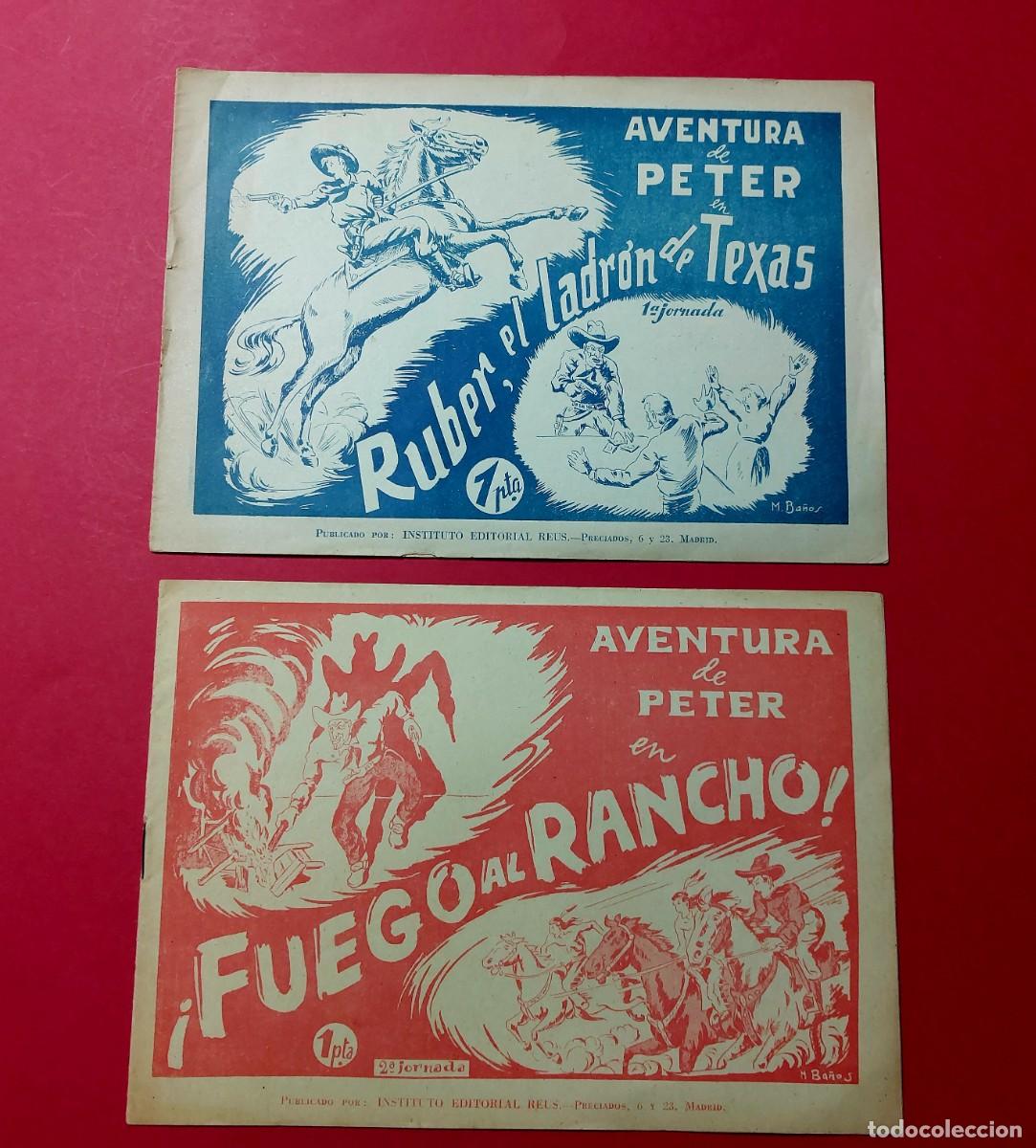 Tebeos: Aventura de Peter Colecci&oacute;n Completa Editorial Reus 1947 - Foto 1