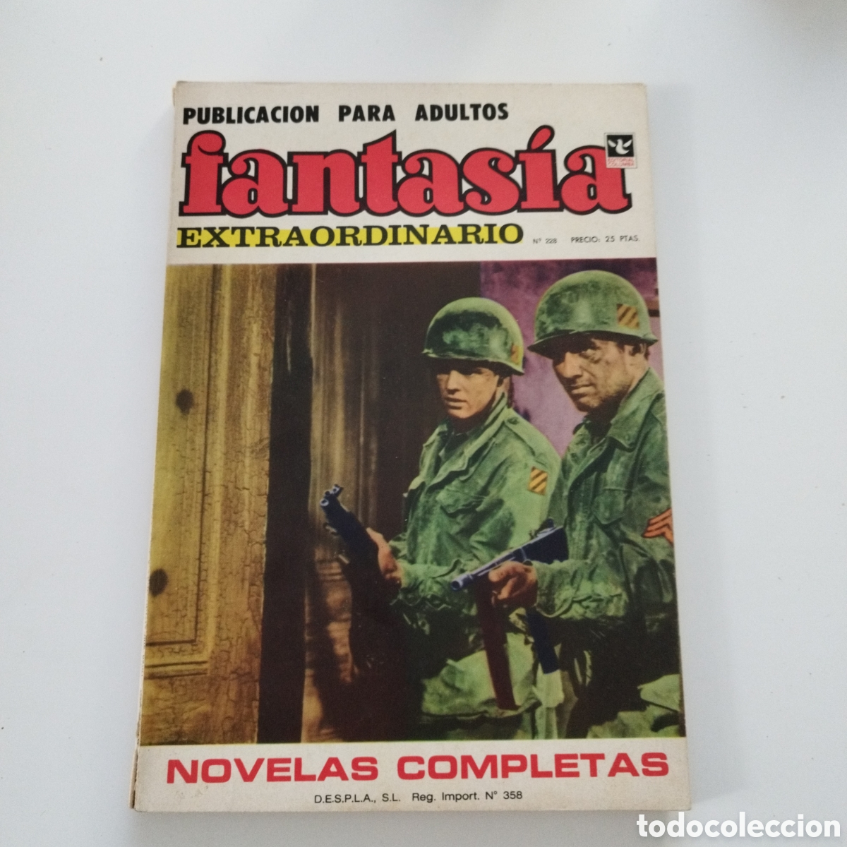 Tebeos: FANTASIA EXTRAORDINARIO / # 228 / EDITORIAL COLUMBA / 1972 /