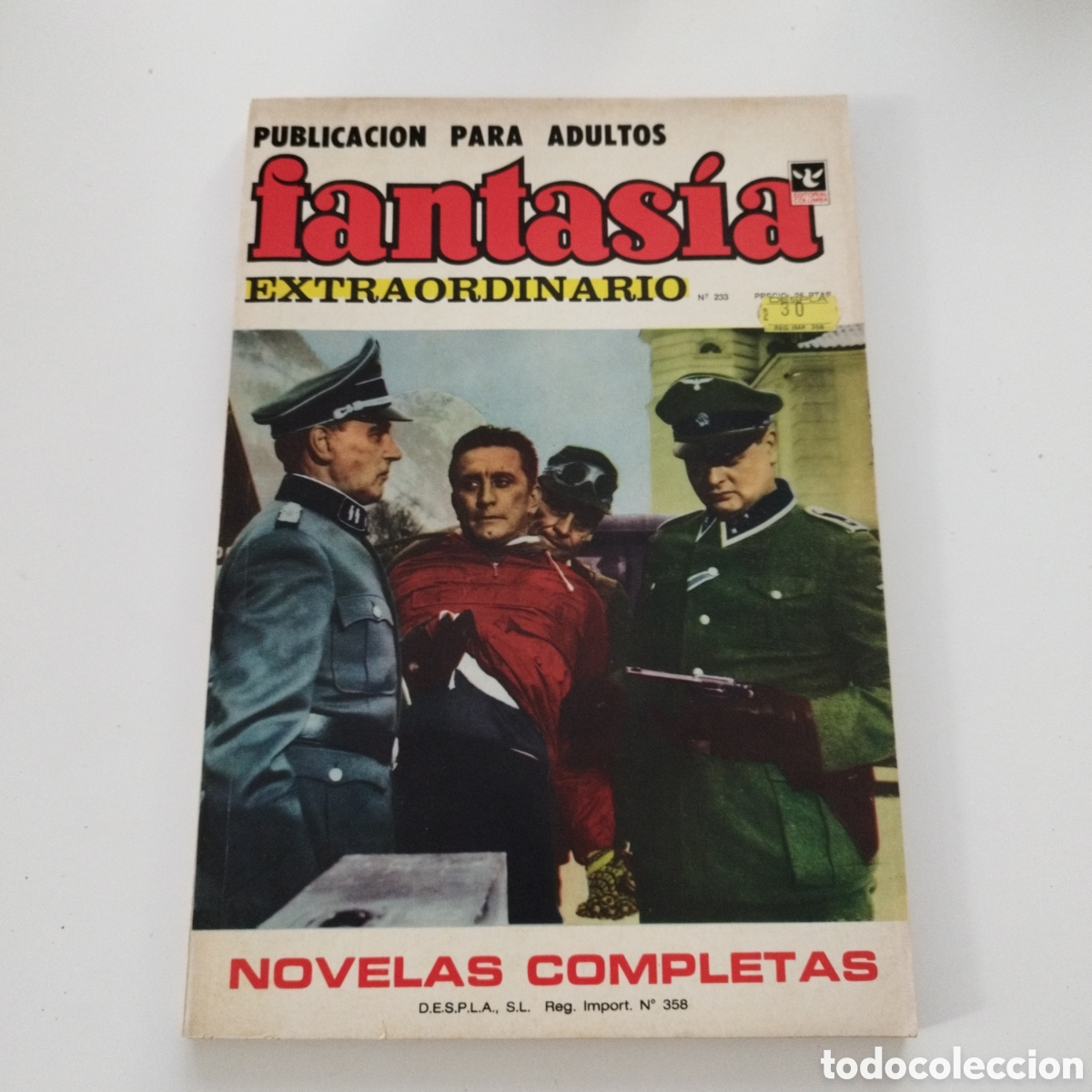 Tebeos: FANTASIA EXTRAORDINARIO / # 233 / EDITORIAL COLUMBA / 1972 /