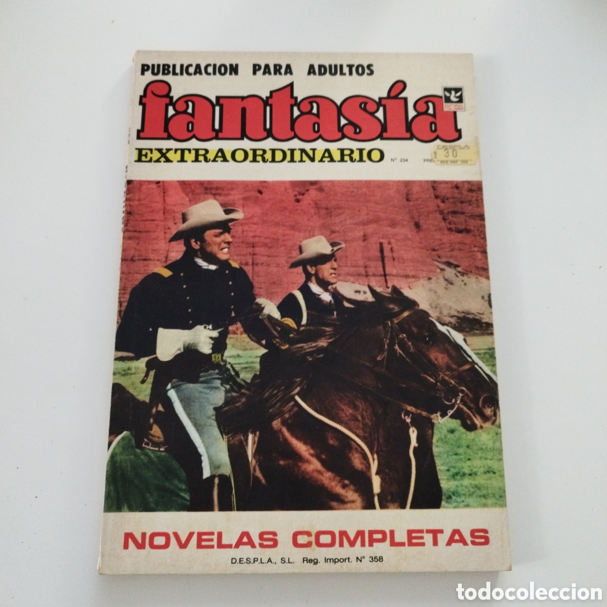 Tebeos: FANTASIA EXTRAORDINARIO / # 234 / EDITORIAL COLUMBA / 1972 /
