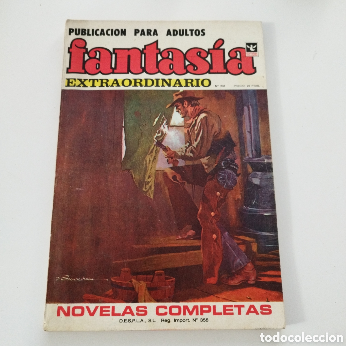 Tebeos: FANTASIA EXTRAORDINARIO / # 238 / EDITORIAL COLUMBA / 1972 /