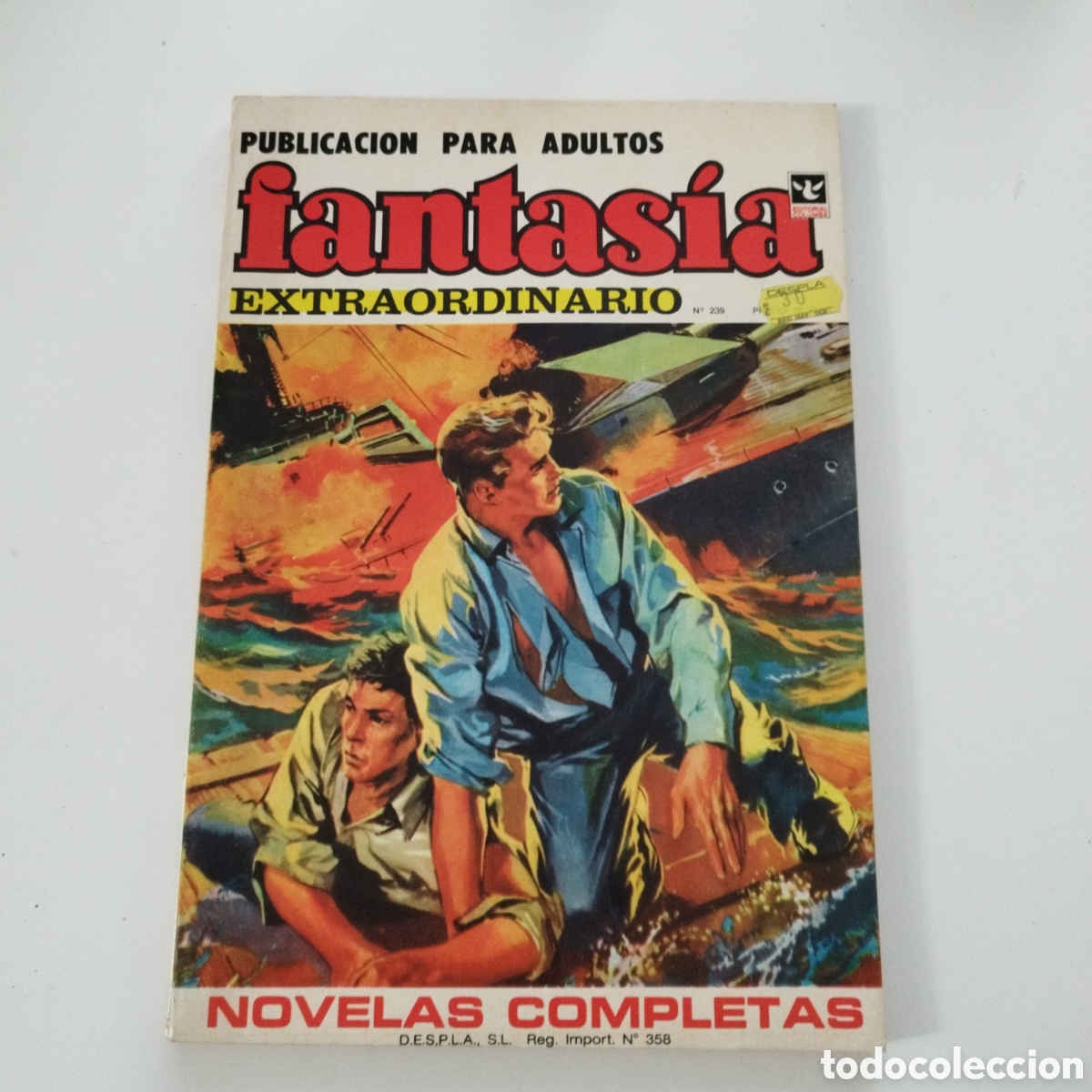 Tebeos: FANTASIA EXTRAORDINARIO / # 239 / EDITORIAL COLUMBA / 1972 /