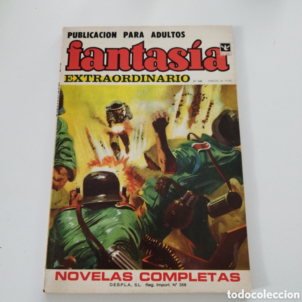 Tebeos: FANTASIA EXTRAORDINARIO / # 246 / EDITORIAL COLUMBA / 1972 /