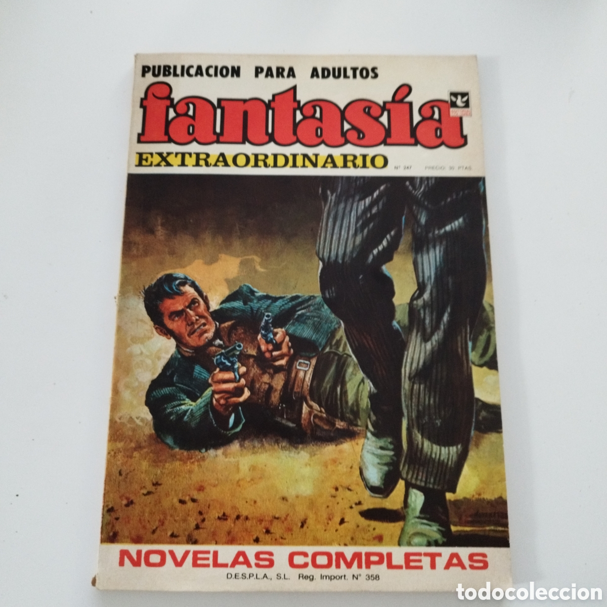 Tebeos: FANTASIA EXTRAORDINARIO / # 247 / EDITORIAL COLUMBA / 1972 /