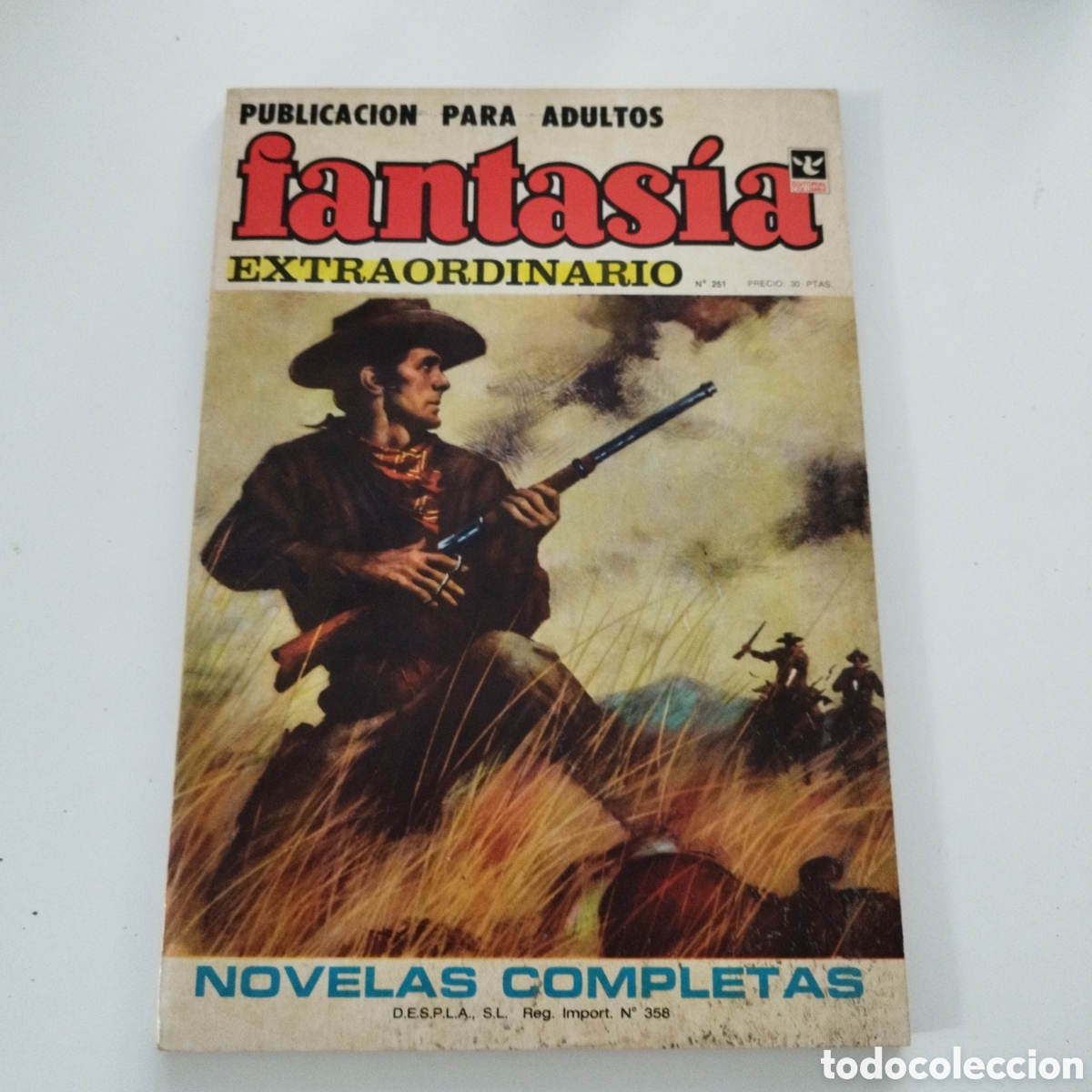 Tebeos: FANTASIA EXTRAORDINARIO / # 251 / EDITORIAL COLUMBA / 1972 /