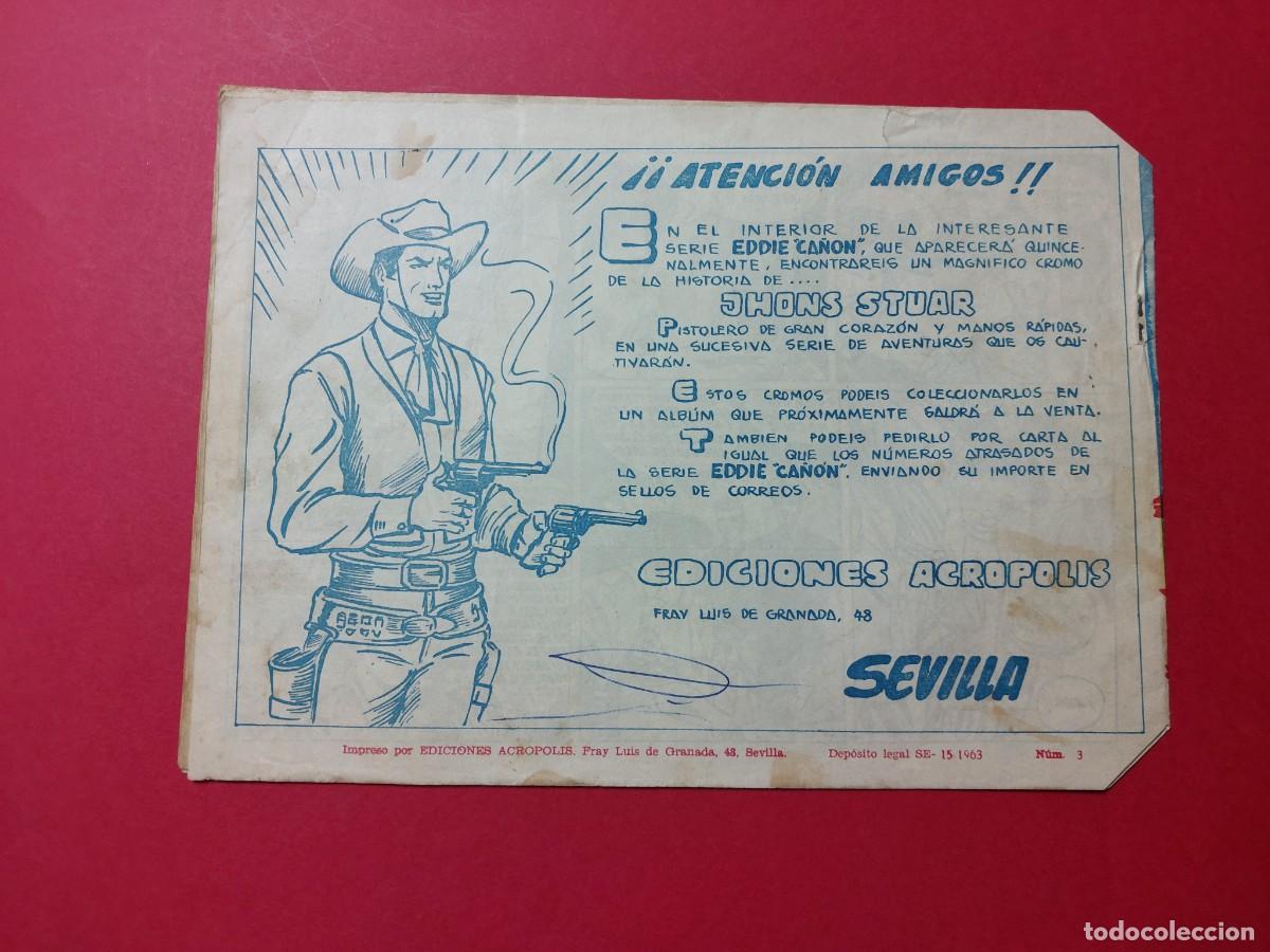 Tebeos: Eddie Ca&ntilde;on N&ordm; 3 Acropolis 1963 - Foto 2