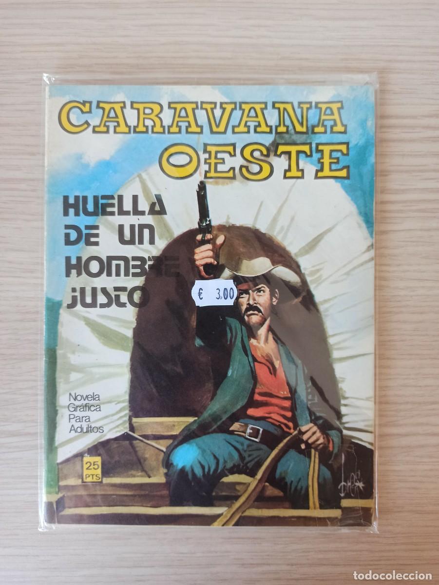 Tebeos: REVISTA JUVENIL - CARAVANA OESTE &rdquo;Huella de un hombre justo&rdquo; N&ordm; 222
