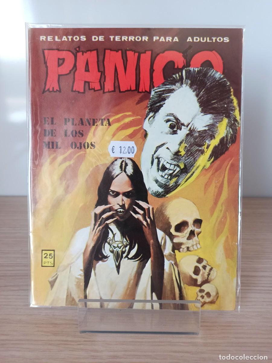 Tebeos: RELATOS DE TERROR PARA ADULTOS - PANICO &rdquo;El planeta de los mil ojos&rdquo; (Ed. Vilmar)