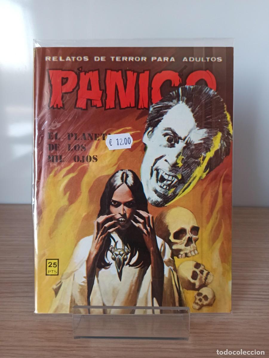 Tebeos: RELATOS DE TERROR PARA ADULTOS - PANICO &rdquo;El planeta de los mil ojos&rdquo; (Ed. Vilmar)