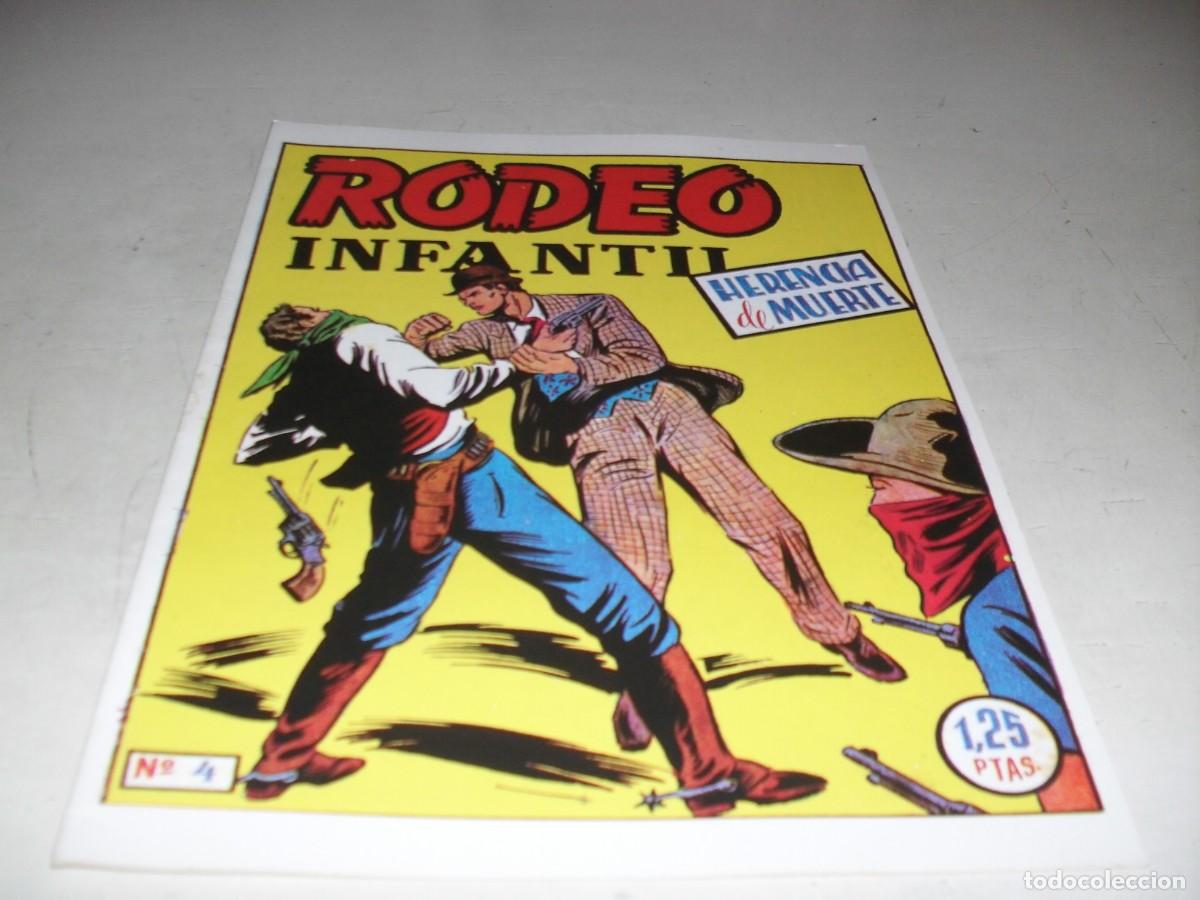 Comics: (FACSIMIL) RODEO INFANTIL N&ordm; 4 HERENCIA DE MUERTE,(DE 14),CIES,1949