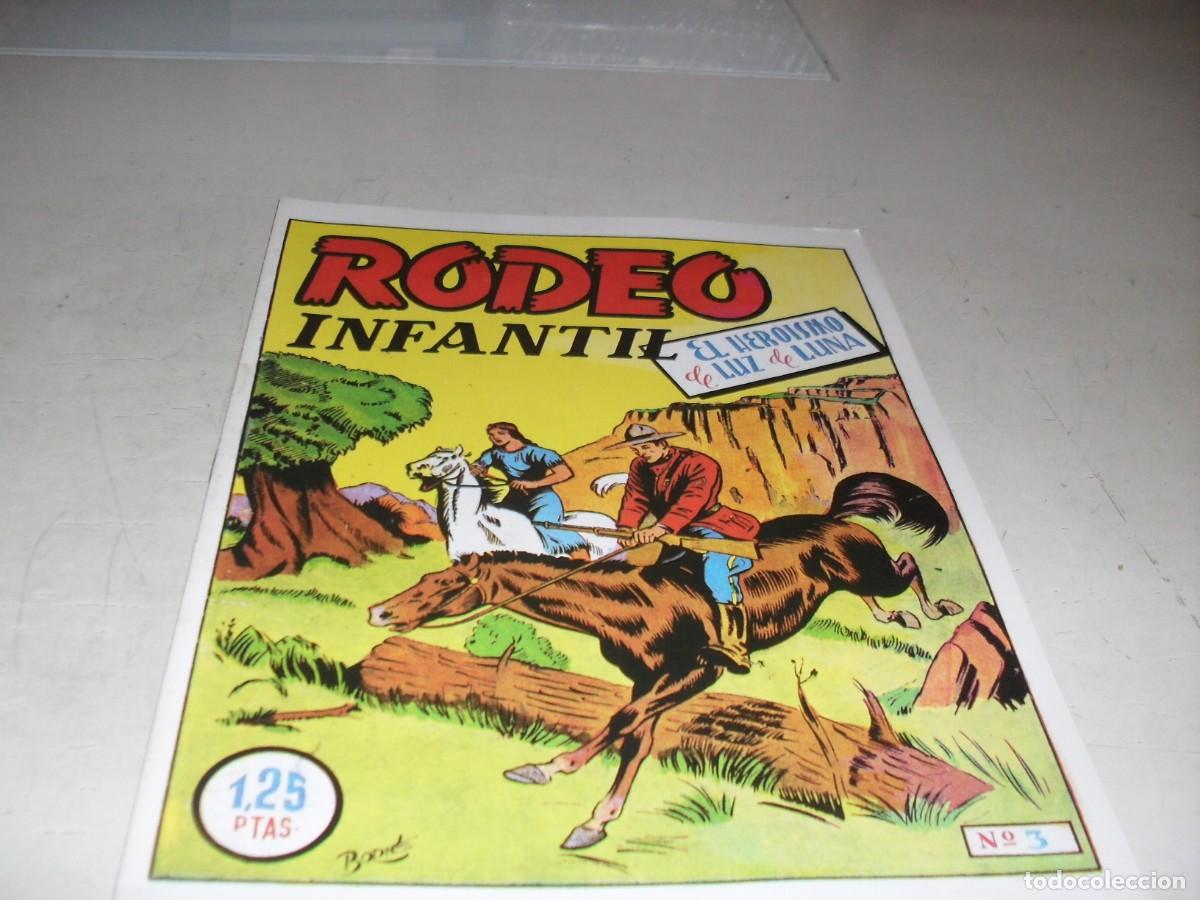 Comics: (FACSIMIL) RODEO INFANTIL N&ordm; 3 EL HEROISMO DE LUZ DE LUNA,(DE 14),CIES,1949