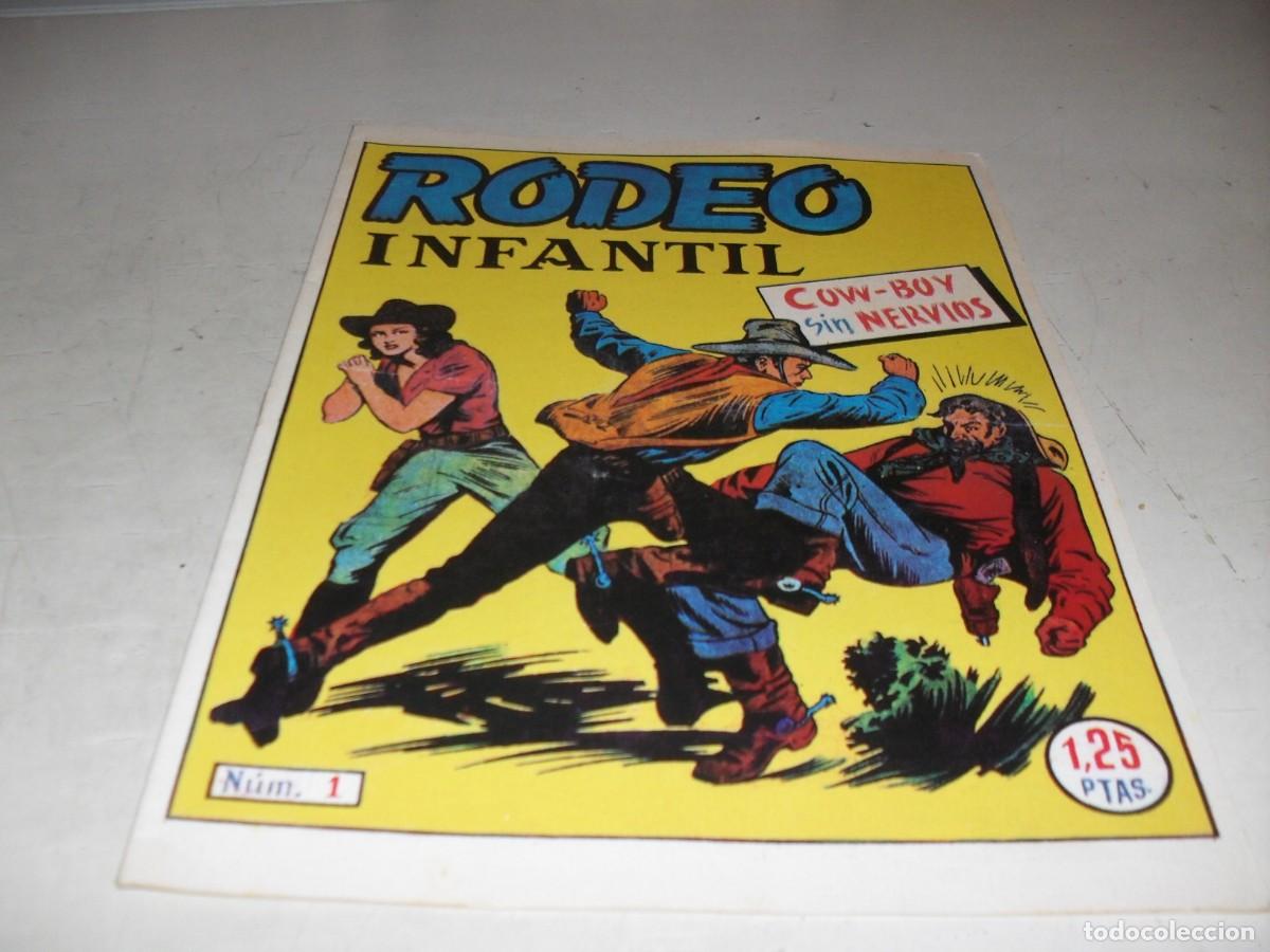 Comics: (FACSIMIL) RODEO INFANTIL N&ordm; 1,EL PRIMERO, COW-BOY SIN NERVIOS,(DE 14),CIES,1949