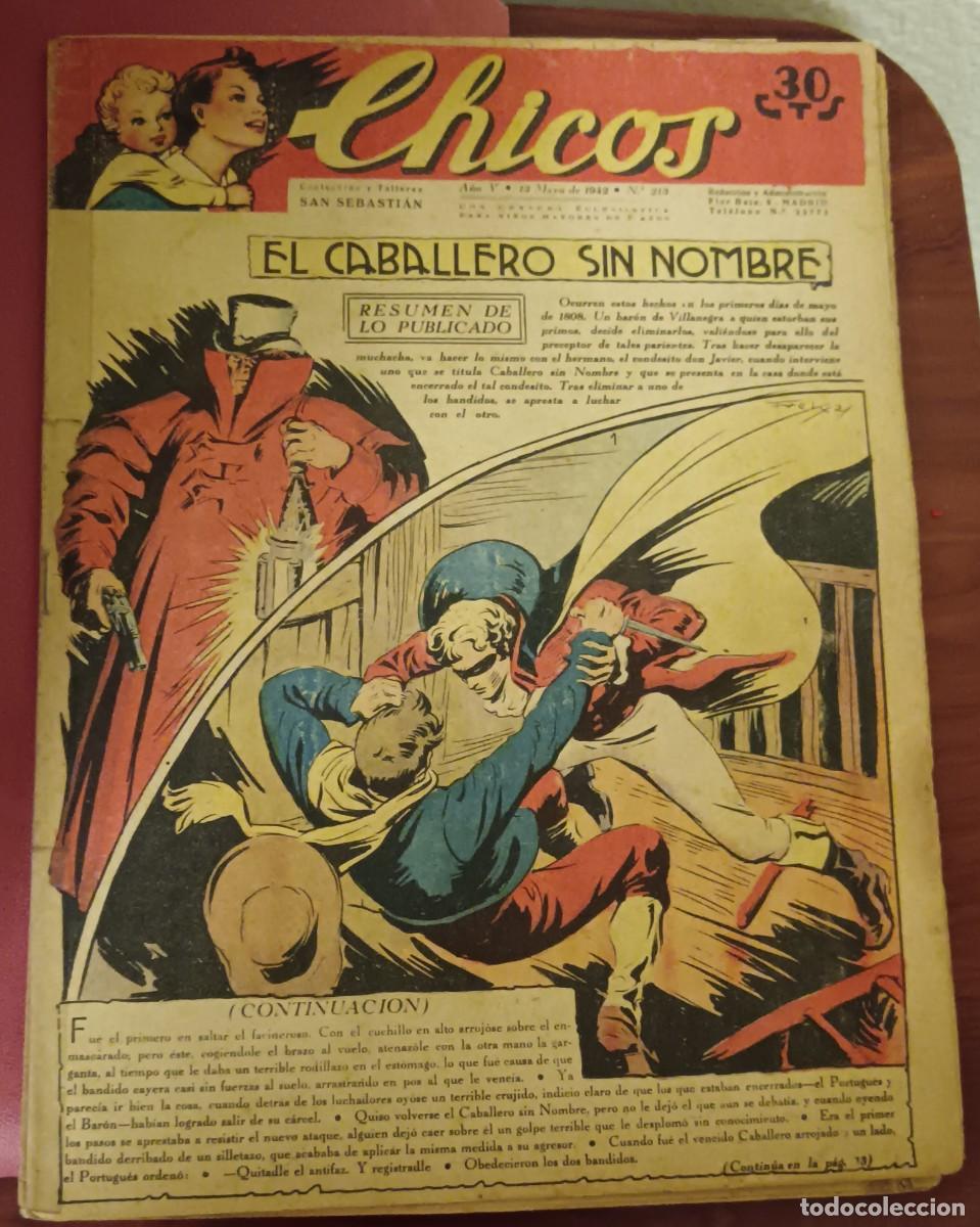 Comics: CHICOS A&Ntilde;O V 13 MAYO 1942 N&ordm; 213
