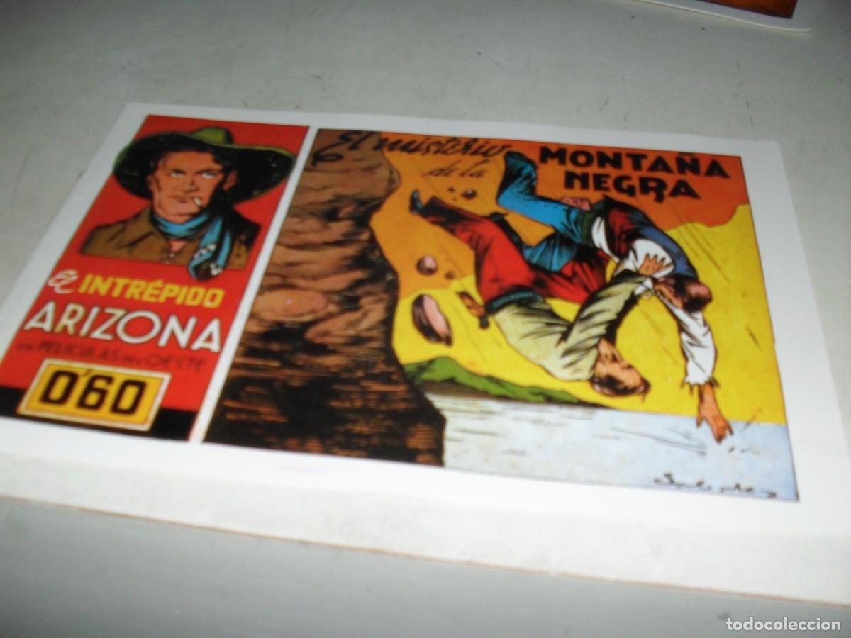Comics: (FACSIMIL),EL INTREPIDO ARIZONA N&ordm; 21 EL MISTERIO DE LA MONTA&Ntilde;A NEGRA,(DE 24??).CISNE,1942