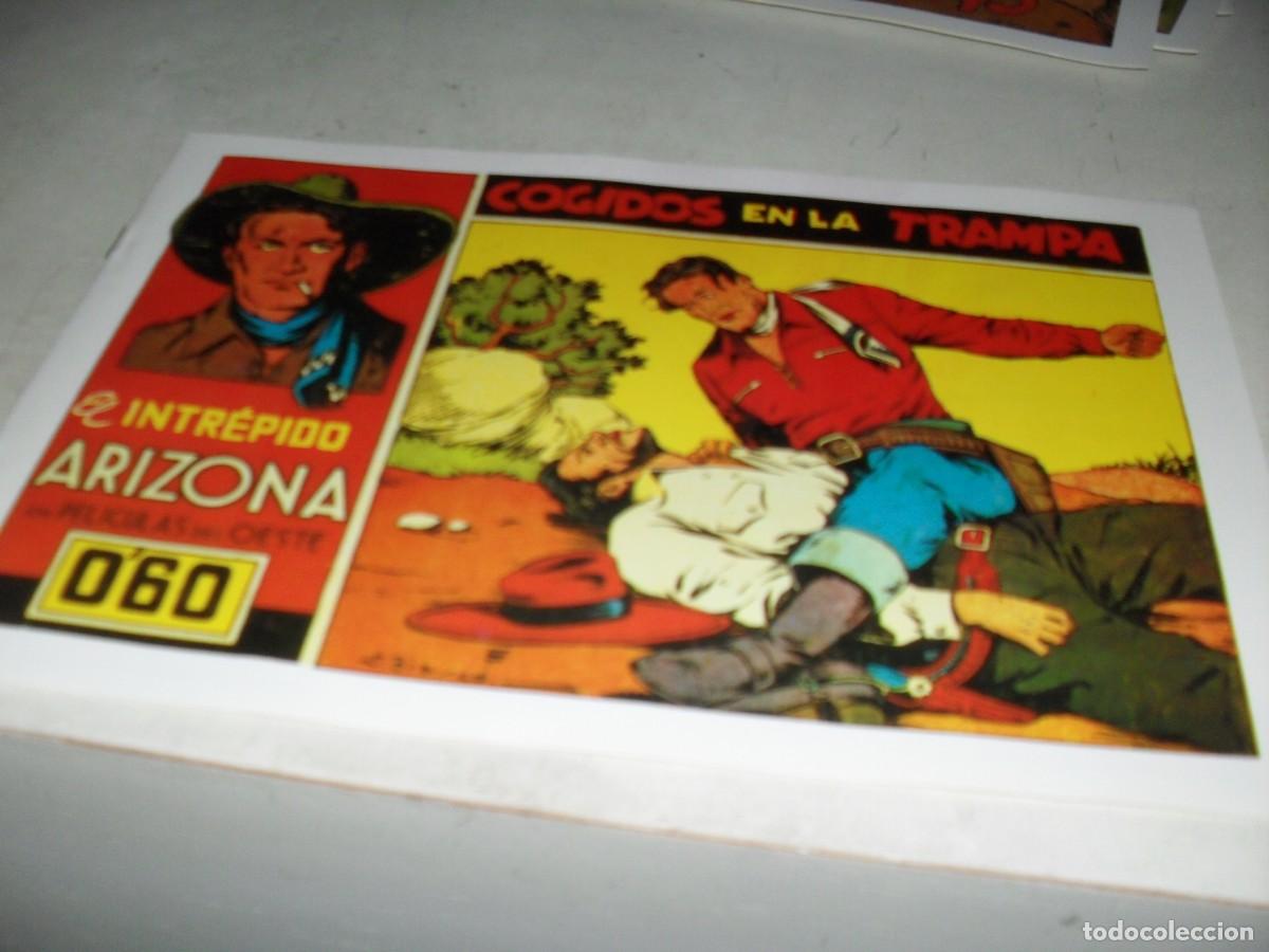 Comics: (FACSIMIL),EL INTREPIDO ARIZONA N&ordm; 16 COGIDOS EN LA TRAMPA,(DE 24??).CISNE,1942