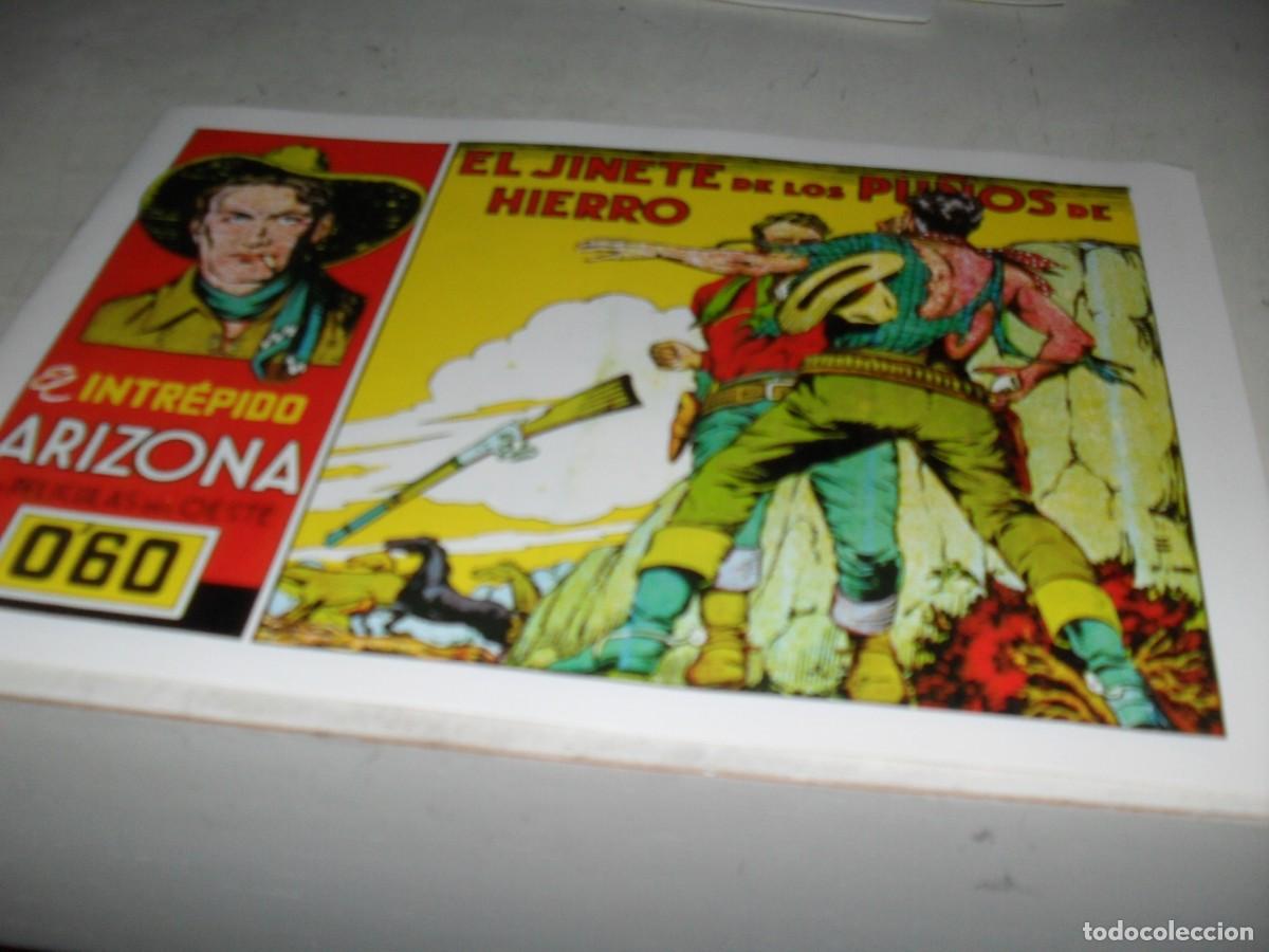 Comics: (FACSIMIL),EL INTREPIDO ARIZONA N&ordm; 11 EL JINETE DE LOS PU&Ntilde;OS DE HIERRO,(DE 24??).CISNE,1942